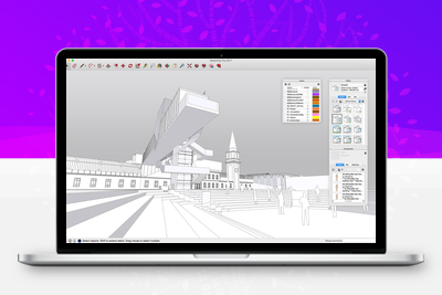 草图大师 SketchUp Pro 2022_v22.0.353 3D模型设计软件-星火工作站